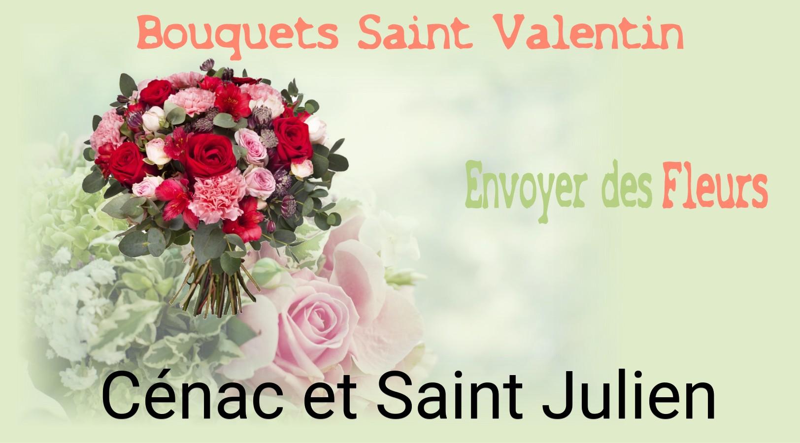 Roses de Saint-Valentin livrées à Cénac-et-Saint-Julien